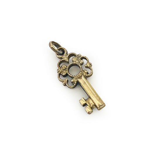 Vintage Gold Filled Key Charm