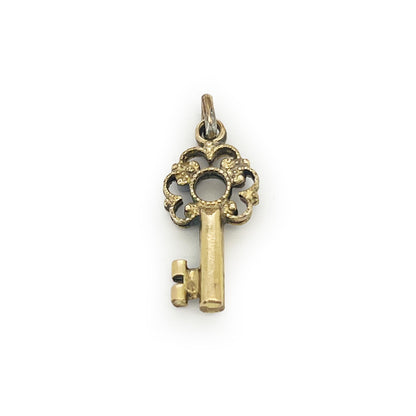 Vintage Gold Filled Key Charm