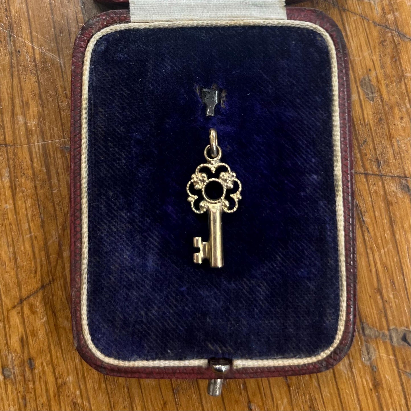 Vintage Gold Filled Key Charm
