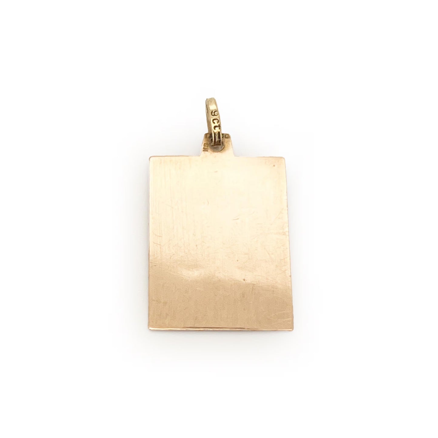 Vintage 9ct Yellow Gold Scales / Libra Pendant