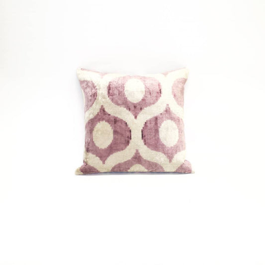 Ikat Silk Double-Sided Pillow - Square