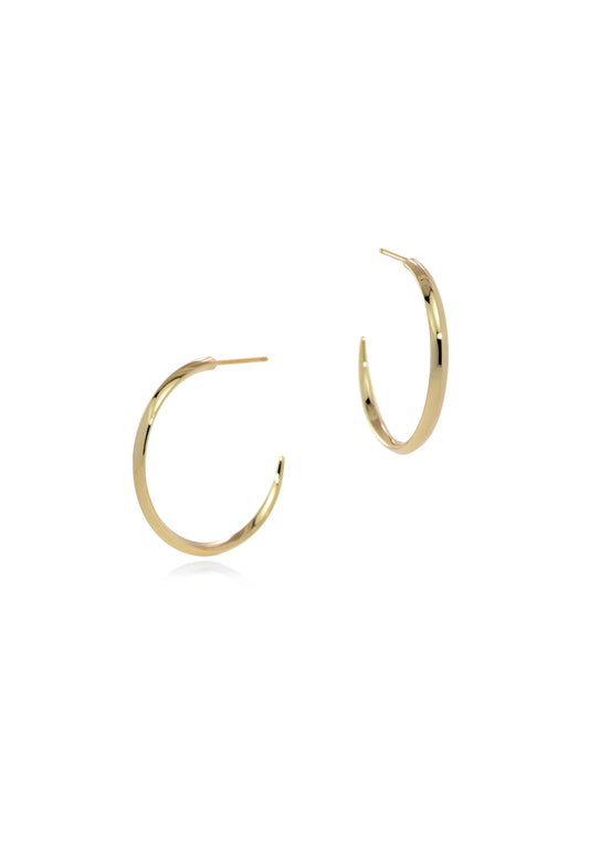 Luna Medium Hoops