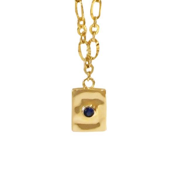 Luciene Necklace - Sapphire Blue