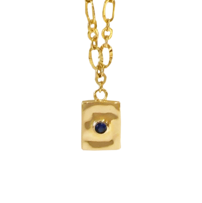 Luciene Necklace - Sapphire Blue