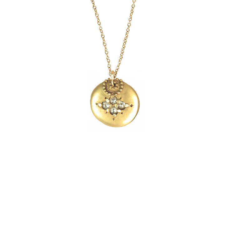 Medium Shield Necklace