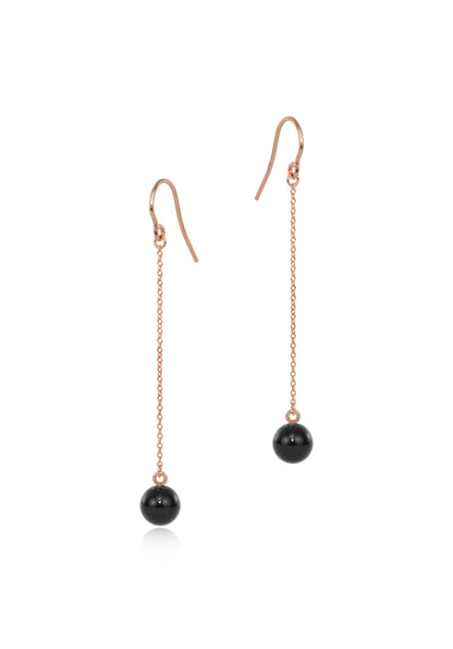 Onyx Small Drop Earrings