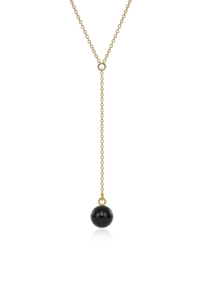 Onyx Small Drop Pendant