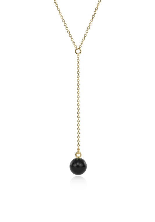 Onyx Small Drop Pendant