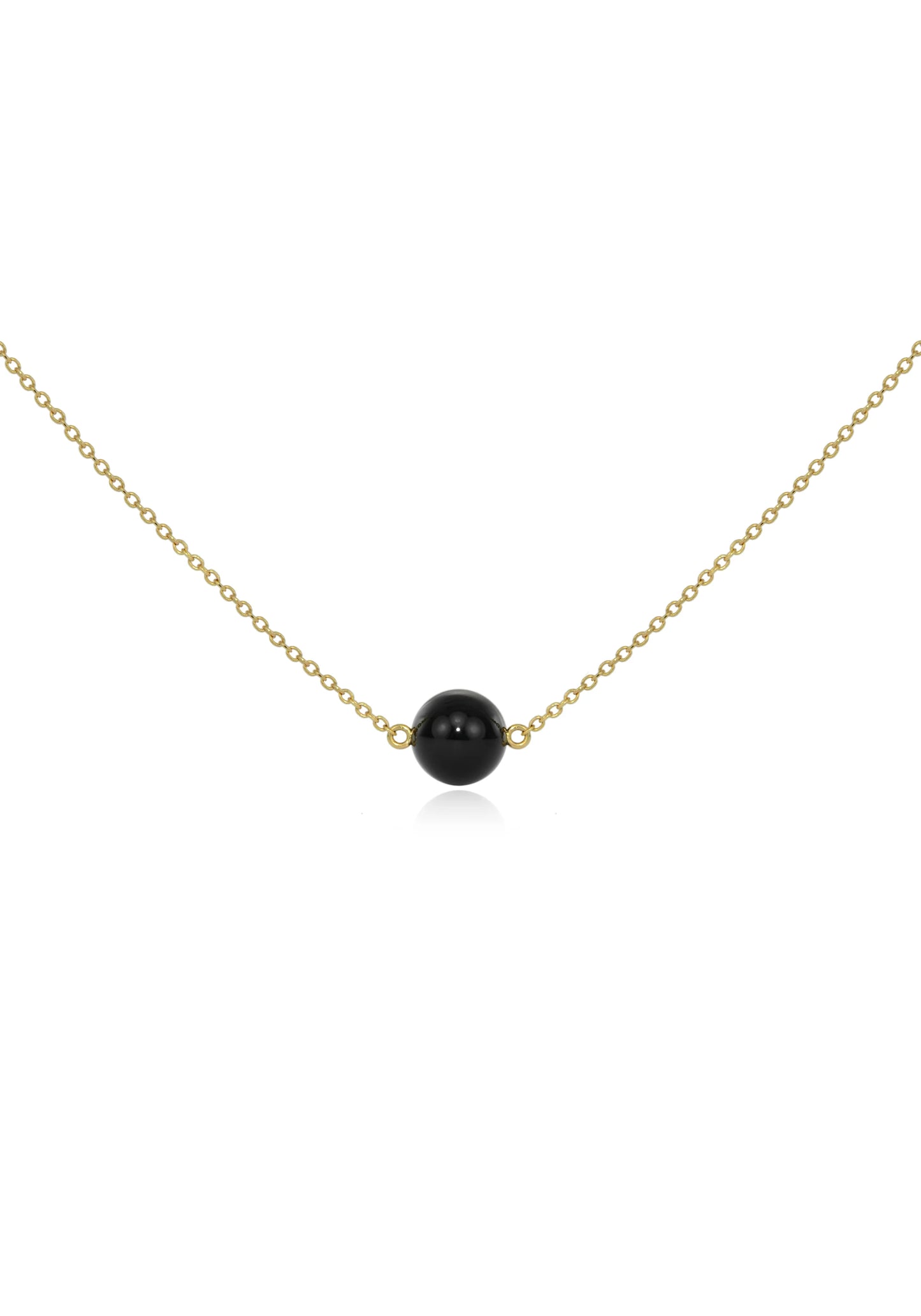 Onyx Small Sideways Pendant