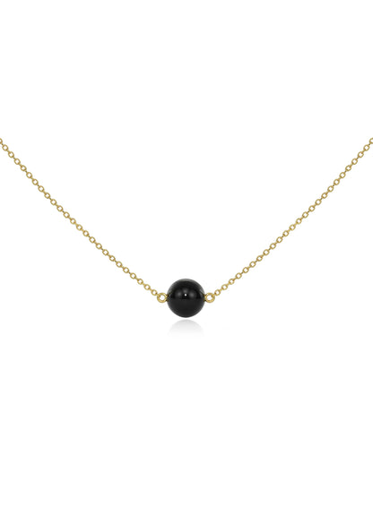 Onyx Small Sideways Pendant