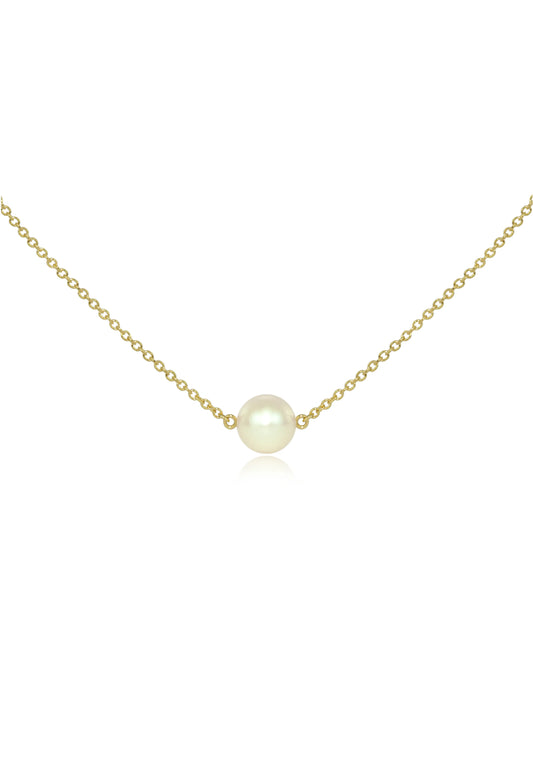 Pearl Large Sideways Pendant