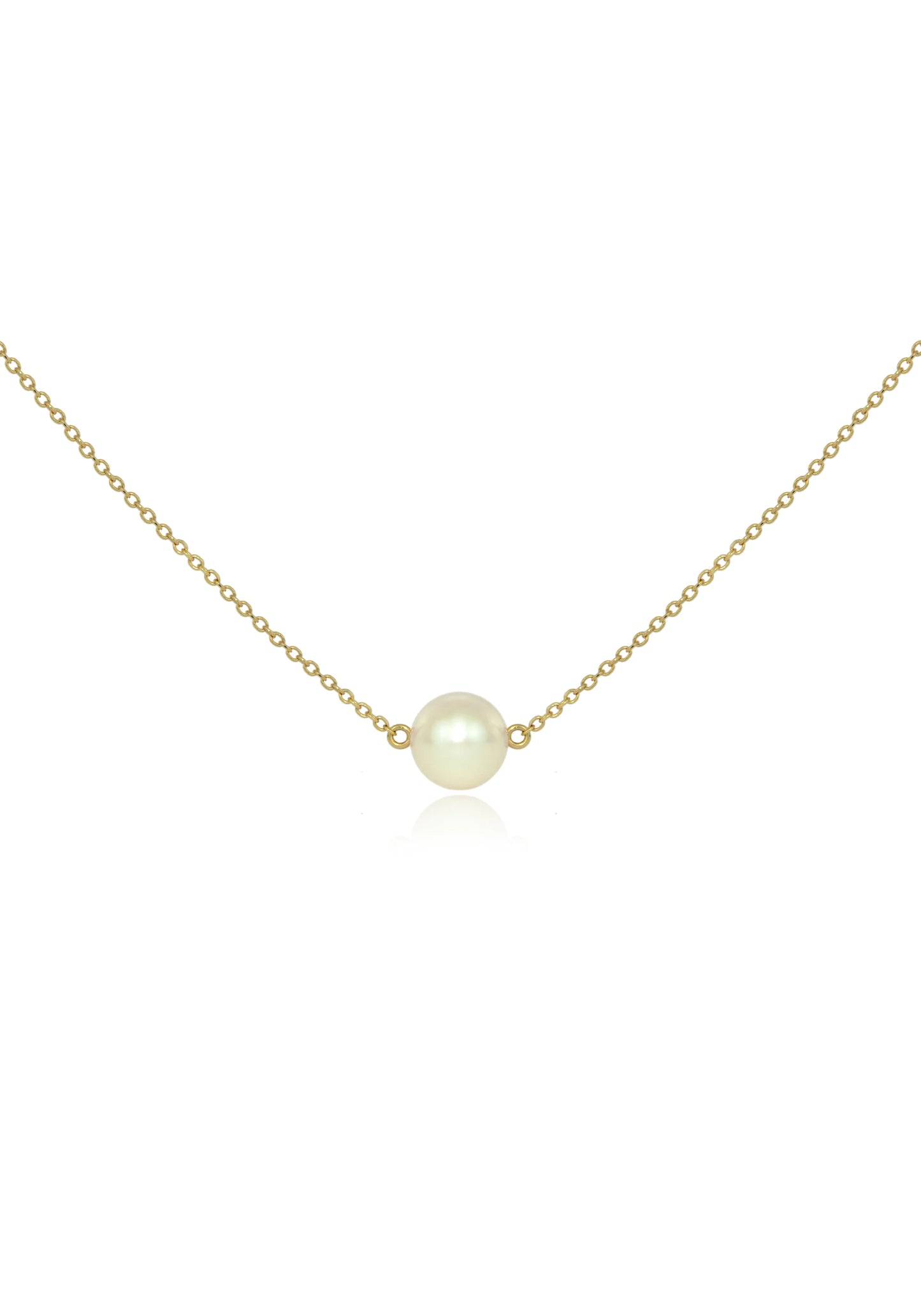 Pearl Small Sideways Pendant