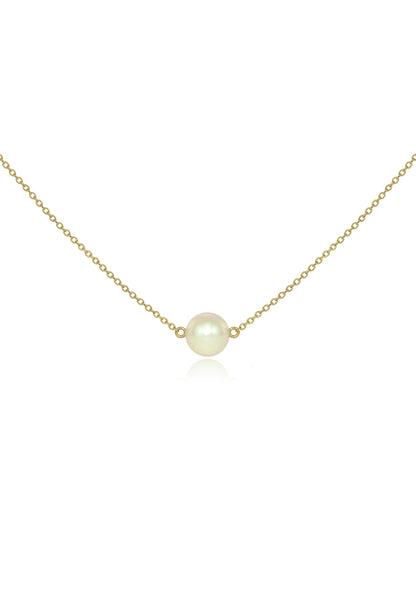 Pearl Small Sideways Pendant