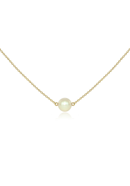 Pearl Small Sideways Pendant