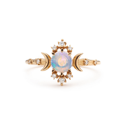 Opal Wandering Star Ring