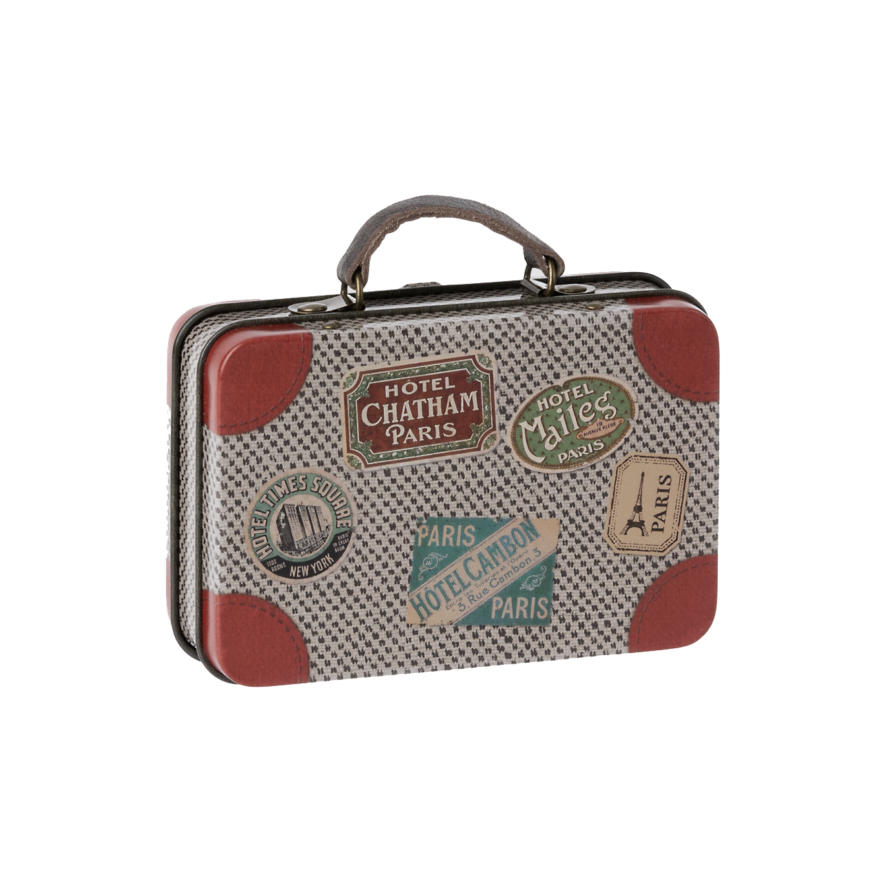 Metal Suitcase - Grey Well-Travelled