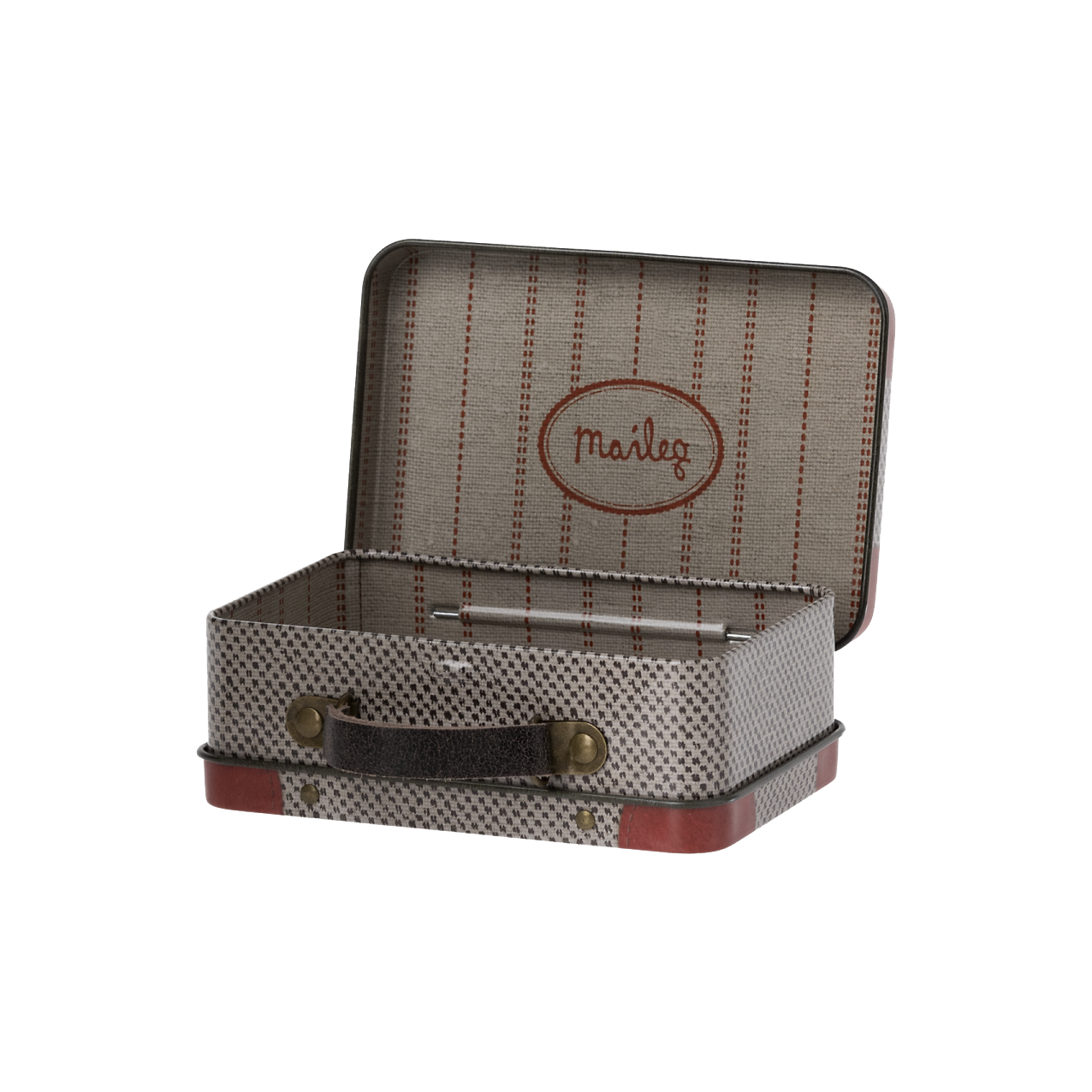Metal Suitcase - Grey Well-Travelled