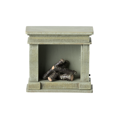 Miniature Fireplace - Mint