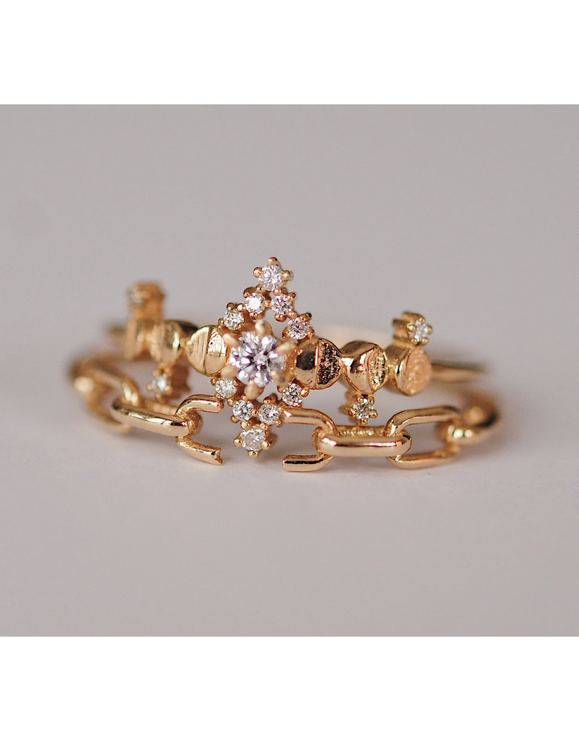 Diamond Cosmic Witch Ring