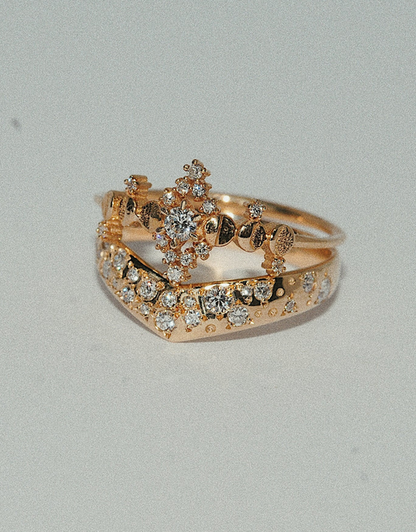 Diamond Cosmic Witch Ring