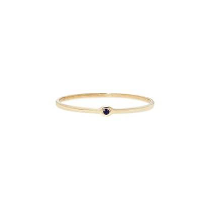 Memory Ring - Blue Sapphire