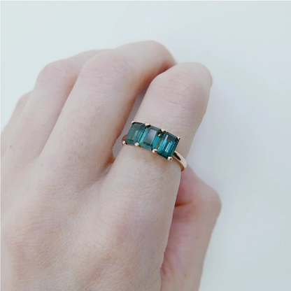 Eve Green Tourmaline Ring