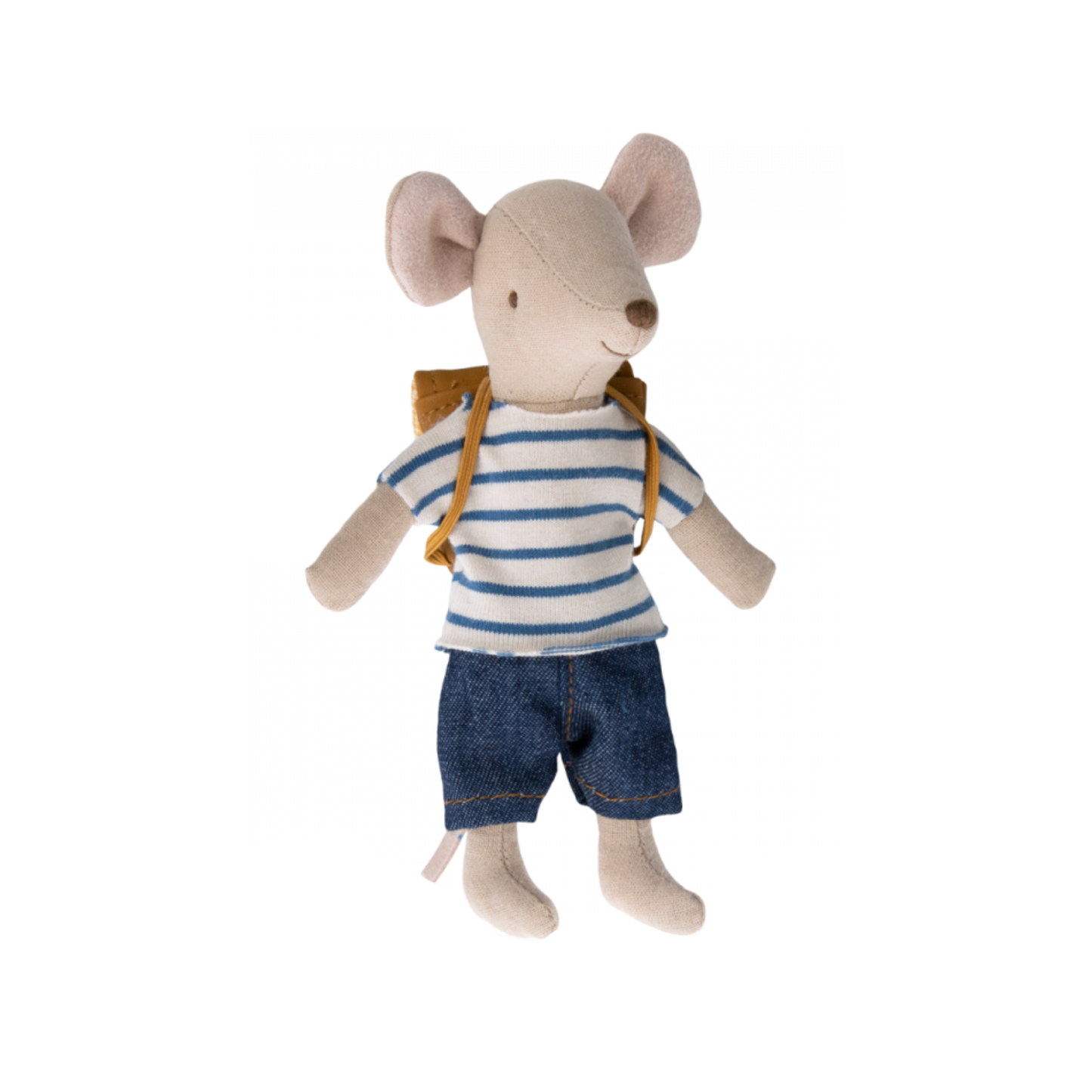 Tricycle Big Brother Mouse with Bag - Blue Striped Shirt