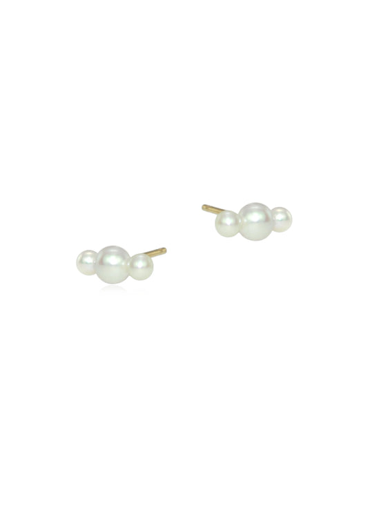 Surge 3 Pearl Studs