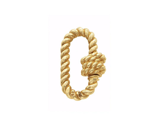 Twisted Lock - Yellow Gold